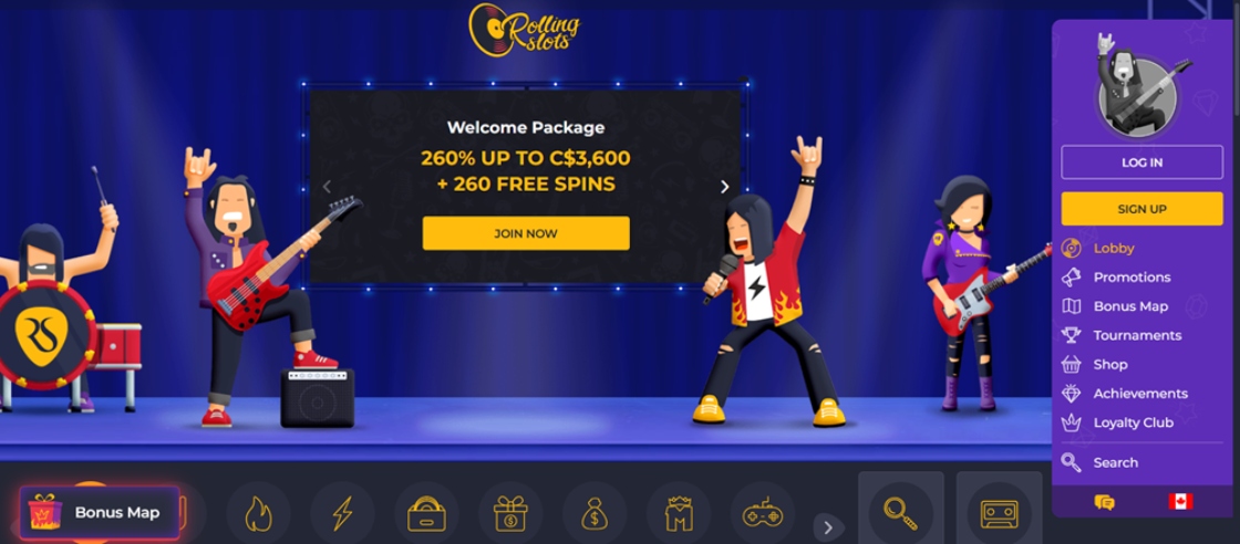 Rolling Slots Review