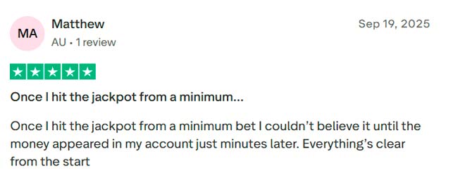 Matthew’s feedback about Gransino