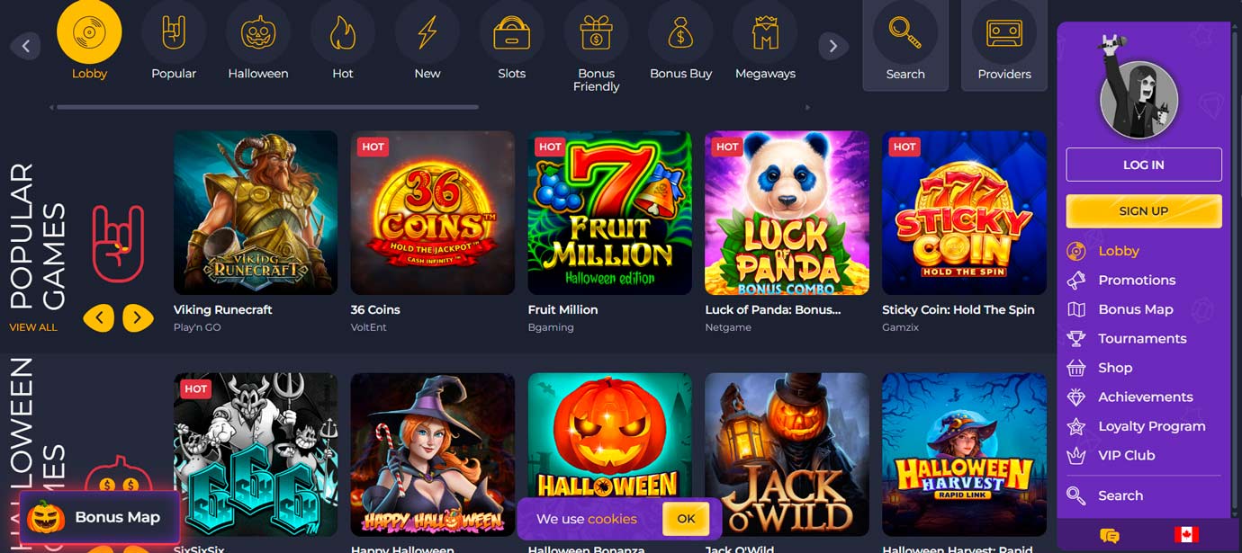 Rolling Slots popular games