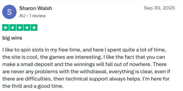 Sharon Walsh about big win